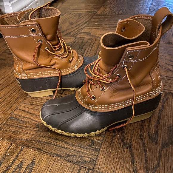 LLBean 8” bean boots - Picture 3 of 5